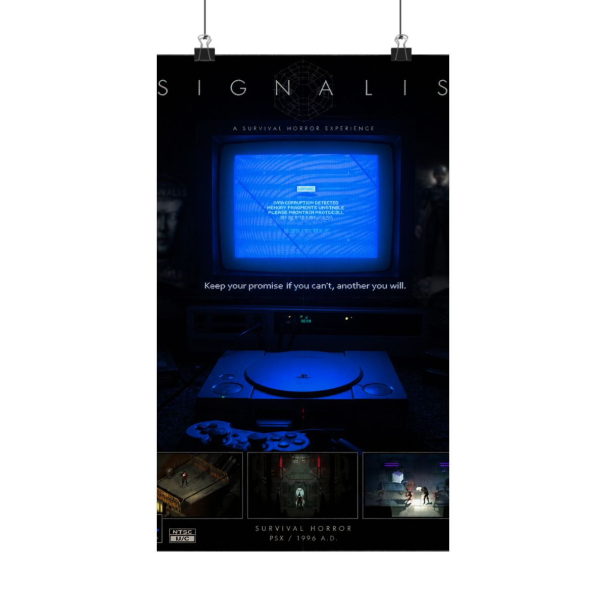 Signalis PSX Poster - Official Posters & Wall Art merchandise
