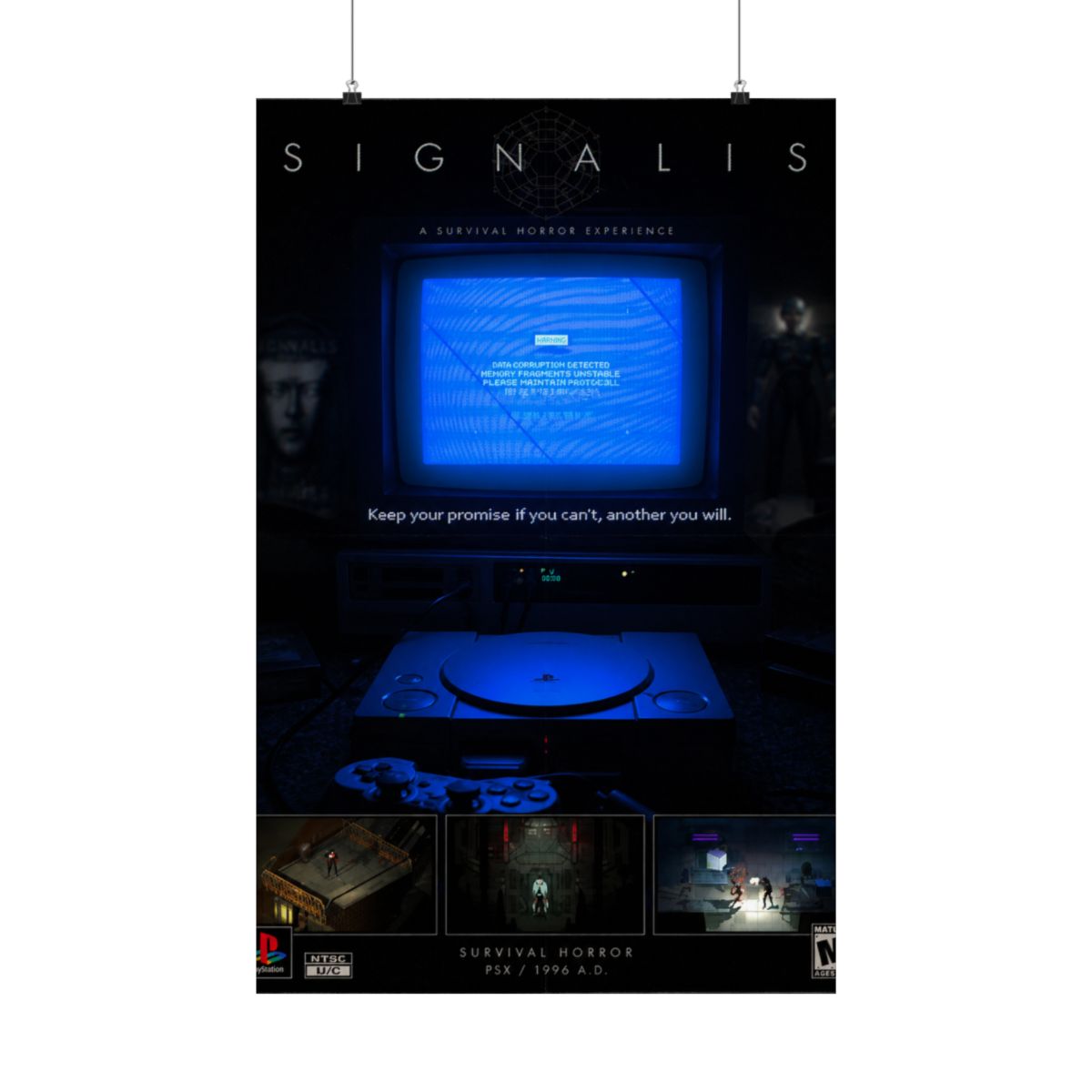 Signalis PSX Poster - alternate angle 1, merchandise
