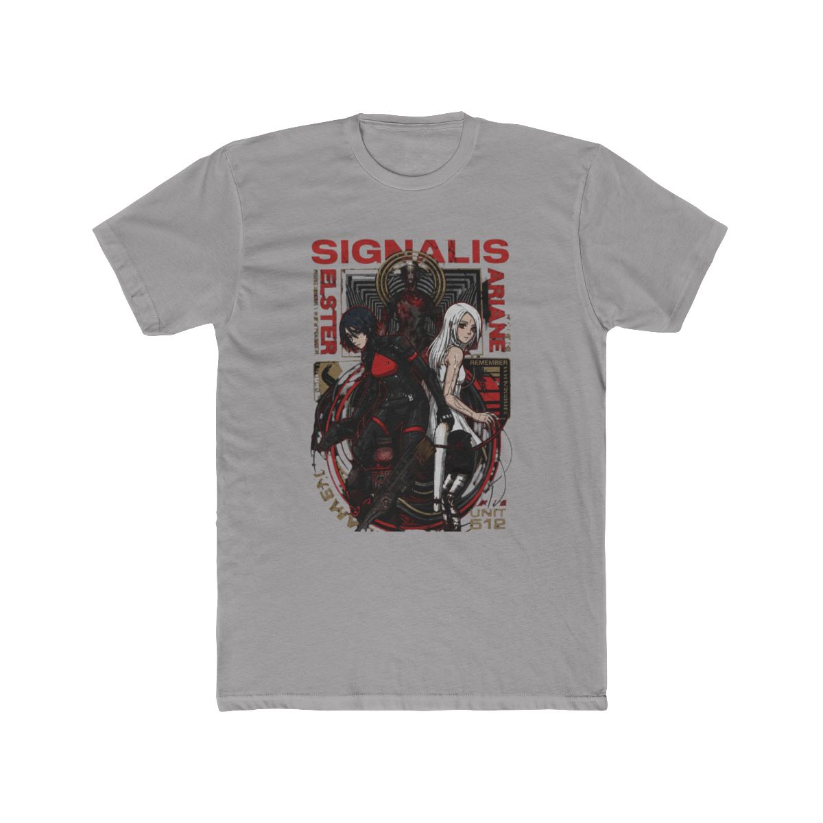 Signalis Elster Ariane Retro PS1 Moon Gazing Tragic Couple - Official T-Shirts merchandise