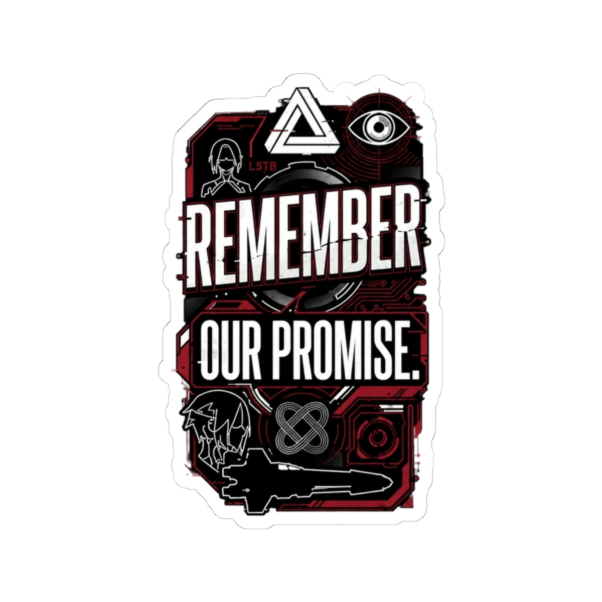 Signalis REMEMBER OUR PROMISE Sticker