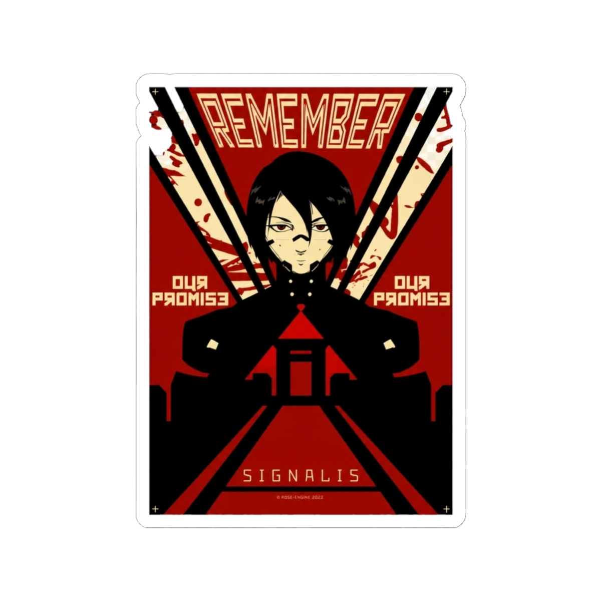 Signalis - Remember our promise Sticker